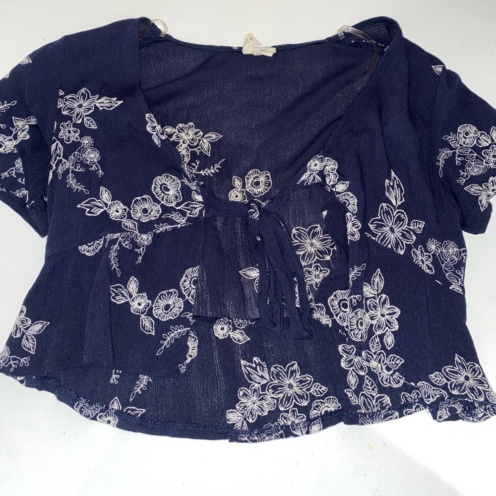 Tie Front Blouse